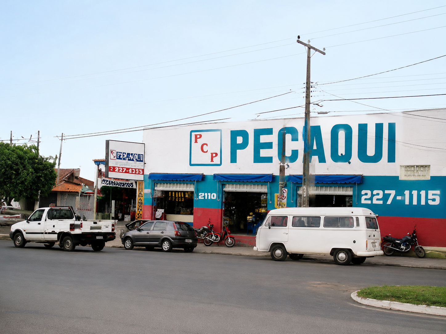 Foto antiga da fachada da Peçaqui Auto Peças